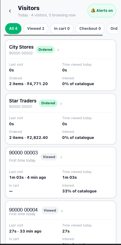 Fun Toys live visitor page — real screenshot